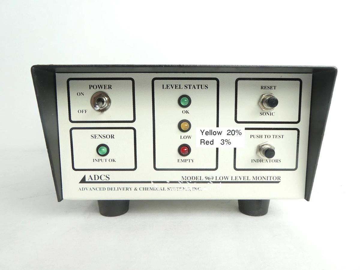 Used ADCS Model 969 Low Level Monitor Reseller Lot of 8 Used Working