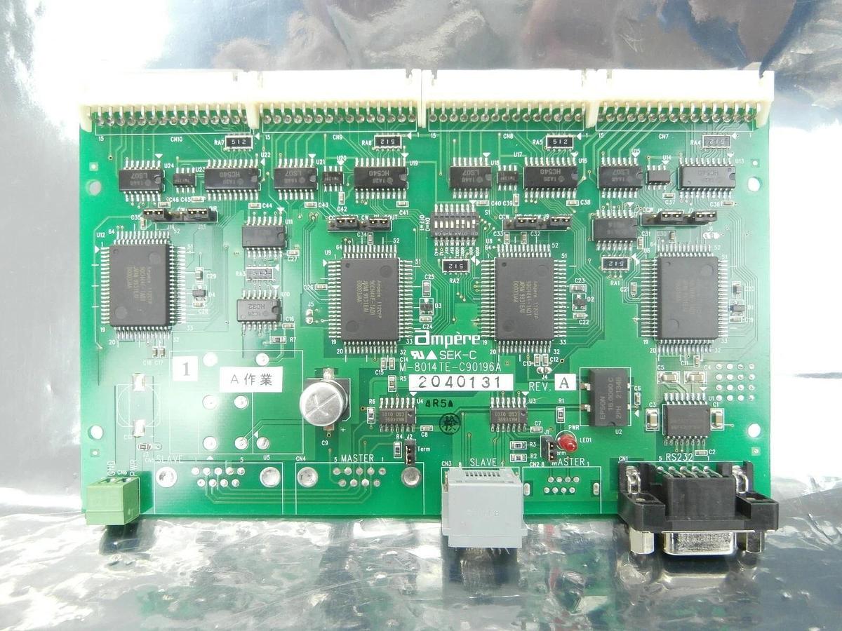 Used Ampere M-8014TE-C90196A Communication PCB RS232 Hiranuma Sangyo AS-200 Working