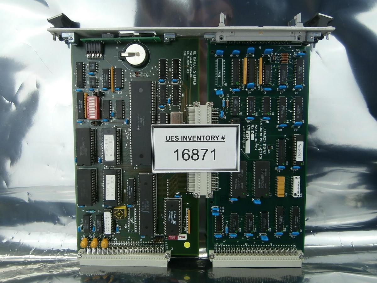 Used Ultratech Stepper 03-20-01933 5 Axis ASH Alignment VME PCB Card 4700 Titan Used
