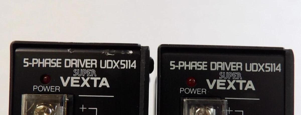 Used Oriental Motor UDX5114 UDX5107 5-Phase Driver Super VEXTA Lot of 3 Working