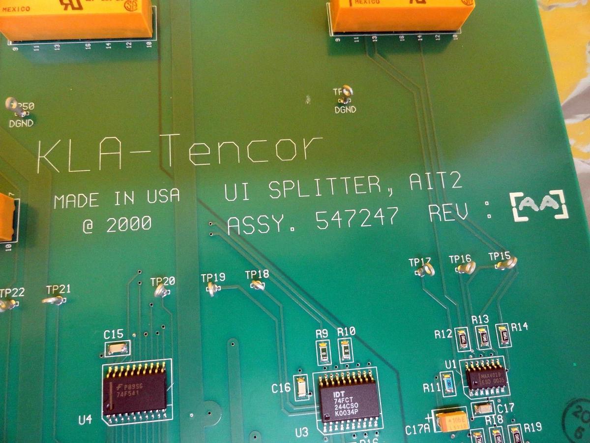 Used KLA-Tencor 547247 Rev. 00 UI Splitter AIT2 Used Working