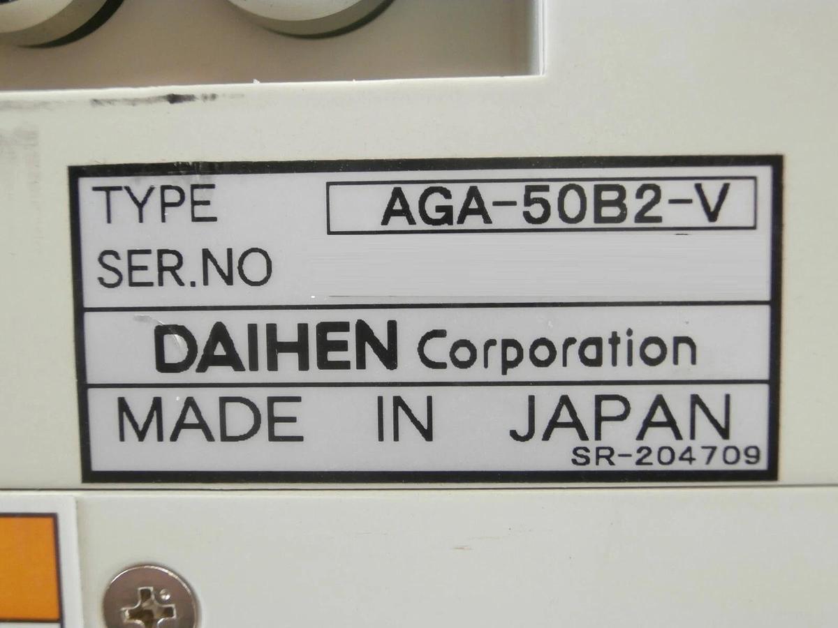 Used Daihen AGA-50B2-V RF Generator DGP-120A2-V TEL 3D80-001479-V1 Tested Working