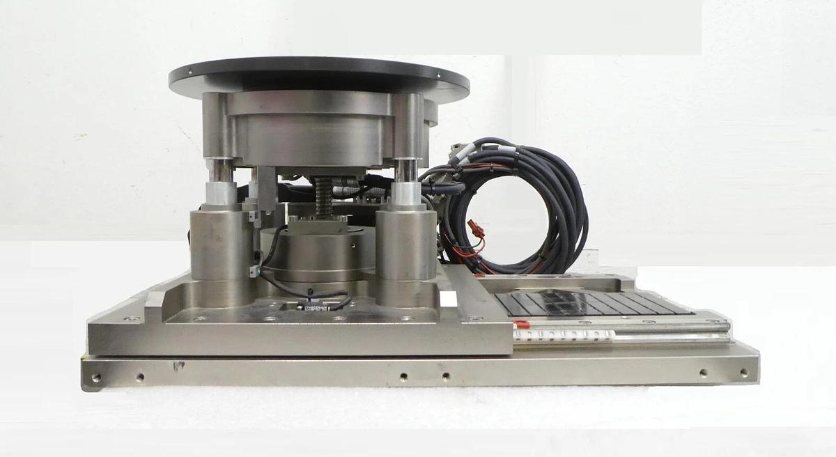 Used Heidenhain 2330P-01A Wafer Stage Chuck 10.5" Platen ETEL 591151-01-00-A Untested
