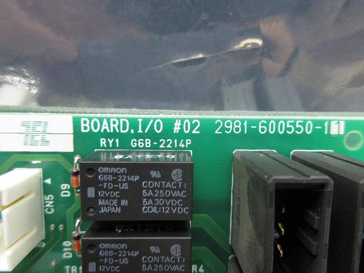 Used TEL Tokyo Electron 2981-600550-11 I/O Board #2 PCB ACT12 Used Working