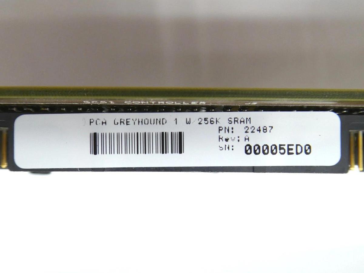 Used Texas Microsystems 22487 Greyhound 1 SBC Single Board Computer PCB Card SVG 90S