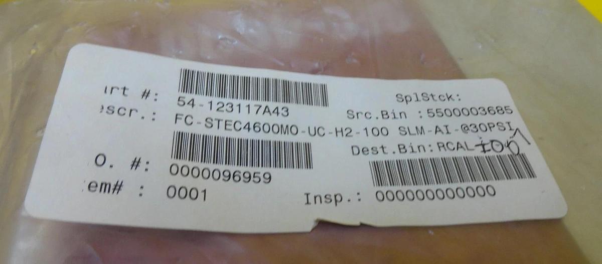 Horiba STEC SEC-4600M Mass Flow Controller MFC 100 SLM H2 New