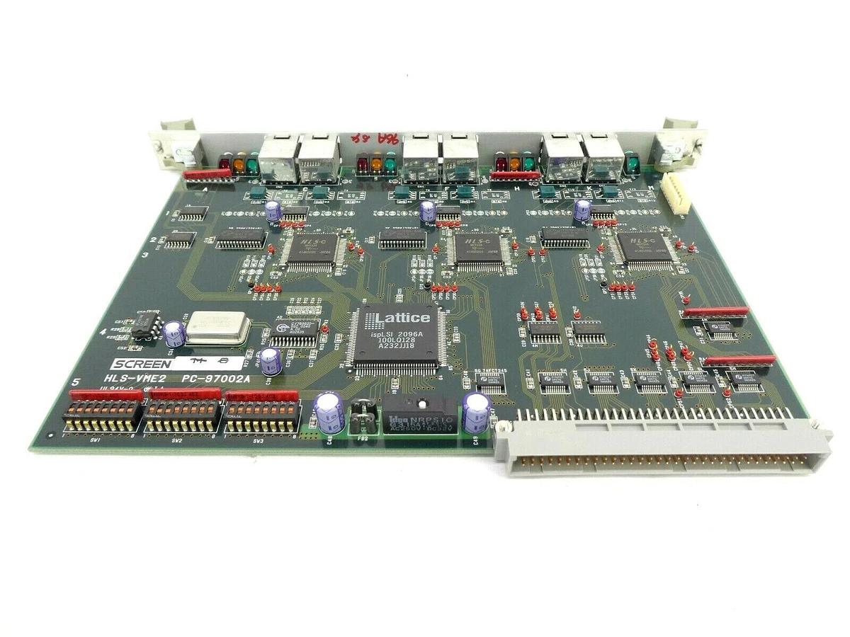 Used DNS Dainippon Screen PC-97002A Control VME Bus PCB Card HLS-VME2 SL-1011 FC-3000