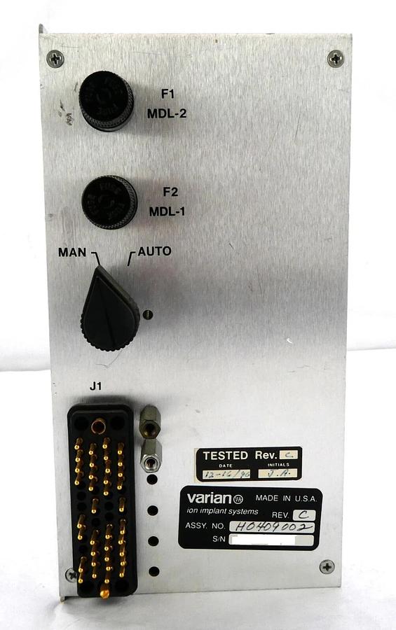 Used Varian H0409002 Lock Roughing Vacuum System DH0410002 Working Surplus