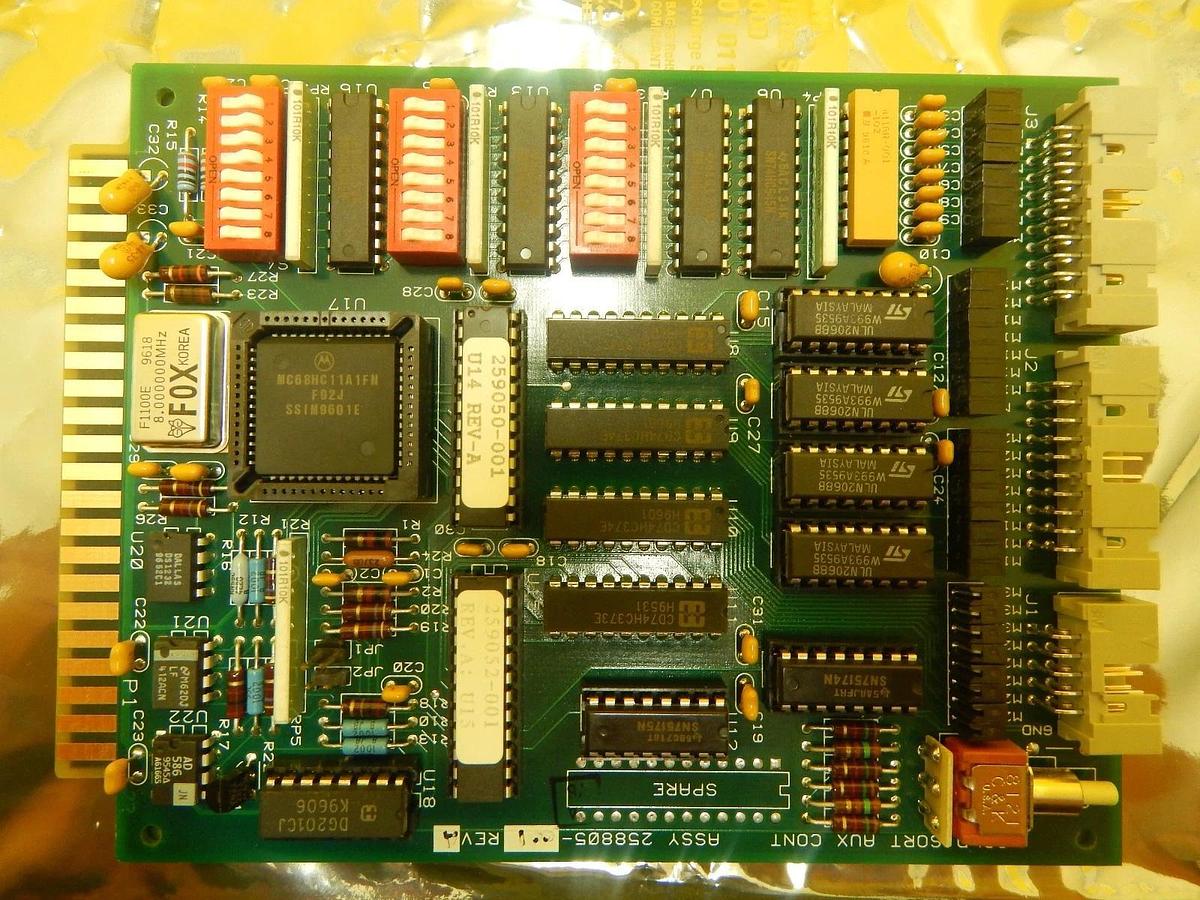 Used Electroglas 258805-001 Cold Sort AUX CONT PCB Card 4085X Horizon Used Working