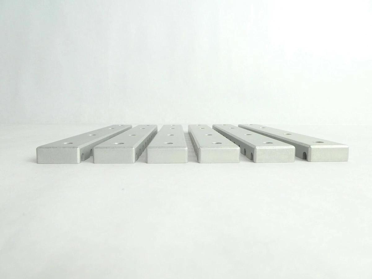 ASM 1020-104-01 Clamp .25" Gasline Inlets Reseller Lot of 6 New Surplus