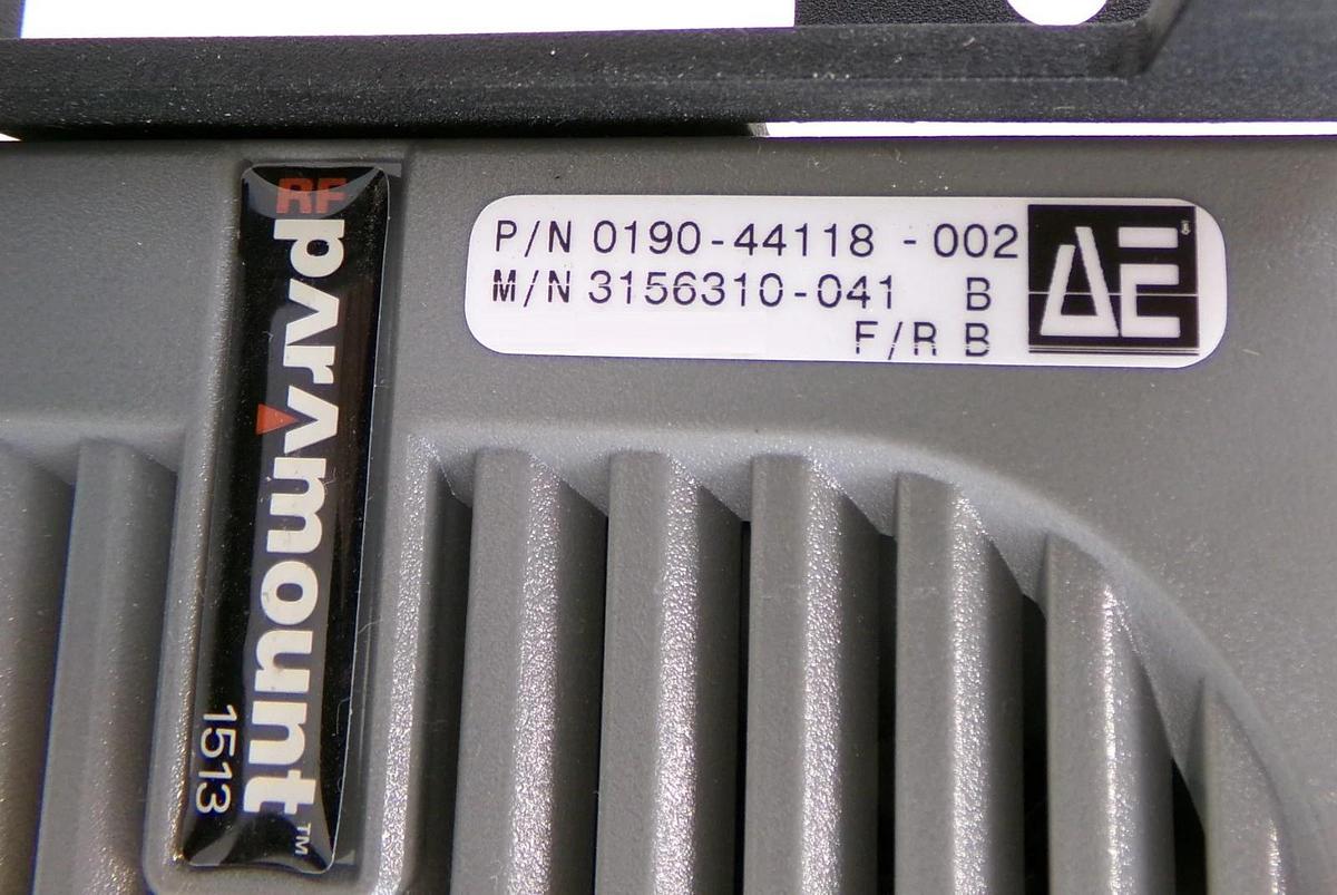 Used Paramount 1513 AE Advanced Energy 3156310-041 RF Generator Working Surplus