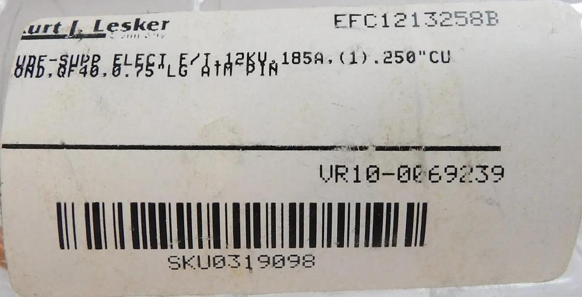 Used Kurt J. Lesker EFC1213258B RF Feedthrough KF Flanged Reseller Lot of 11 New