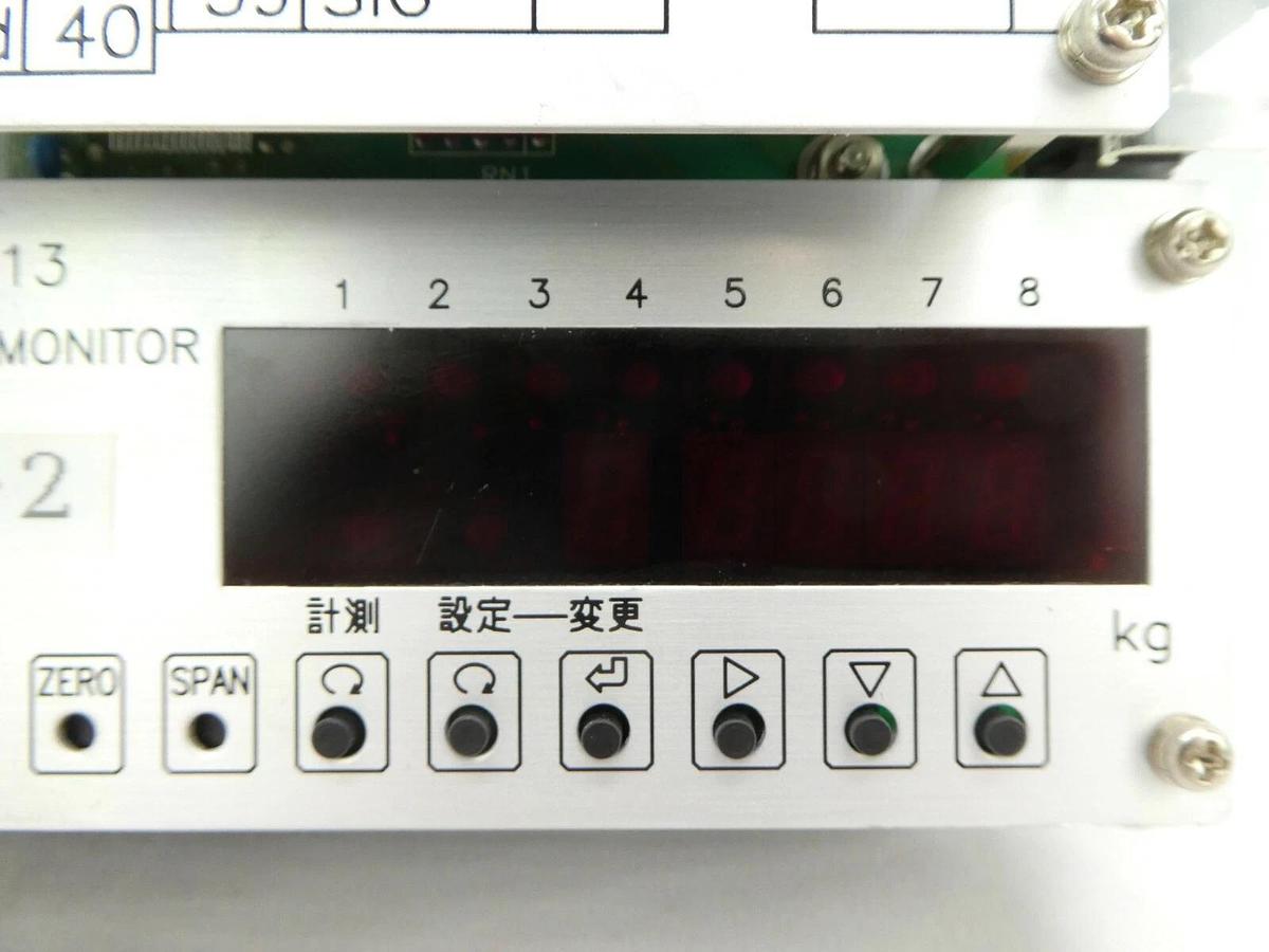 Used HD Hokuto Denko TM-113 8-Channel Level Monitor PCB Assembly Working Surplus