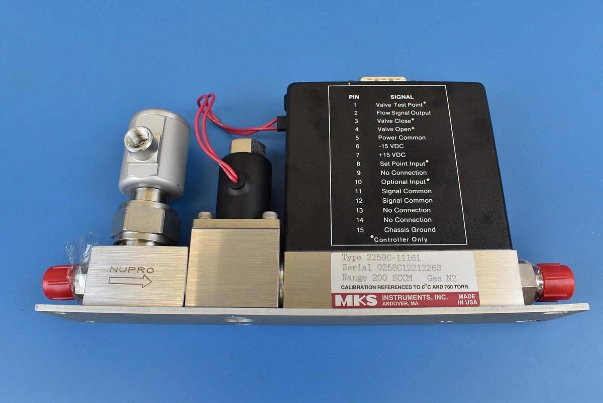 Used MKS 2179A-22443 MFC Mass Flow Controller