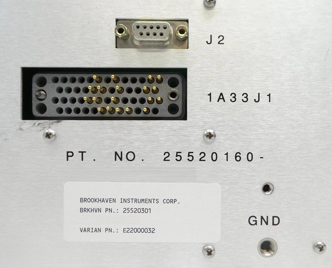 Brookhaven 25520301 HV DC Offset Supply SCANMASTER II Varian E22000032 New