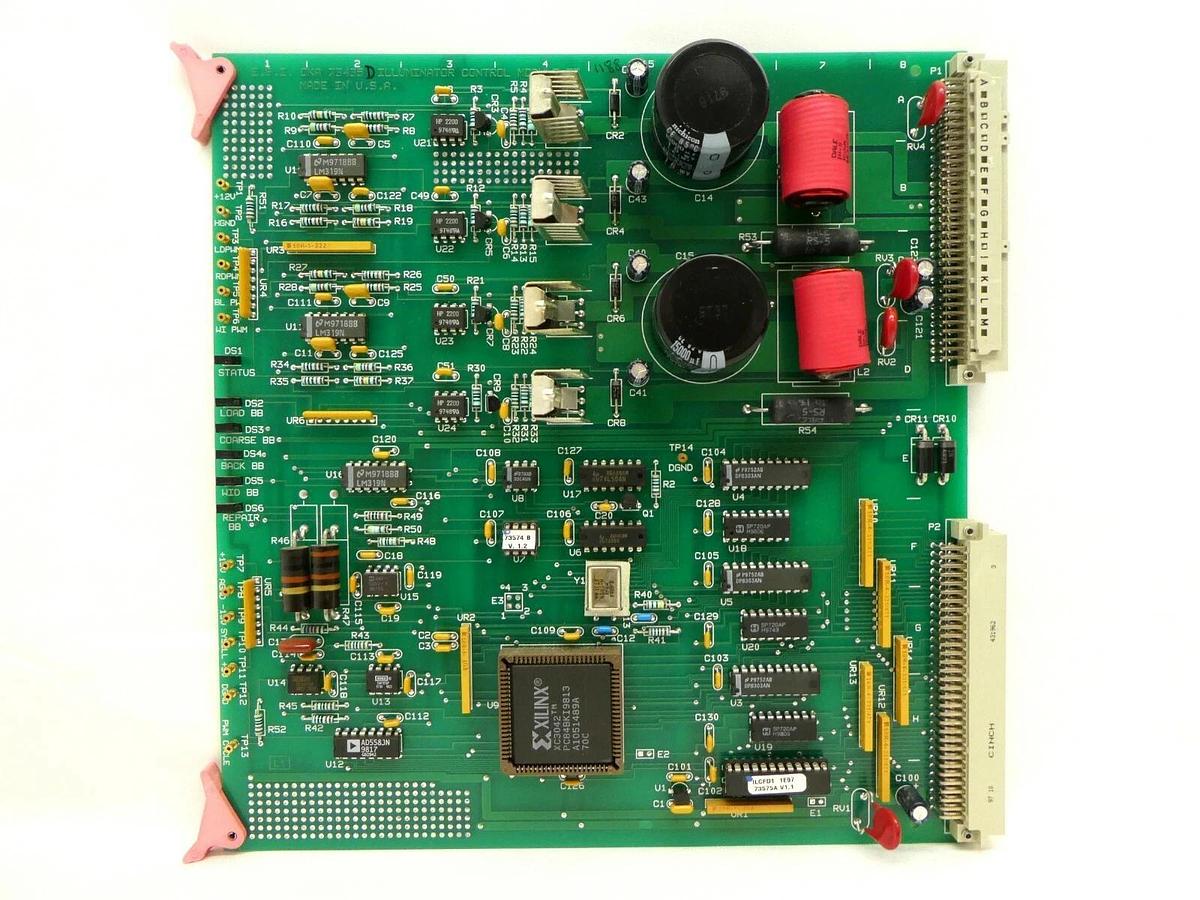 Used ESI Electro Scientific Industries CKA 73435 Illuminator Control PCB Card Working