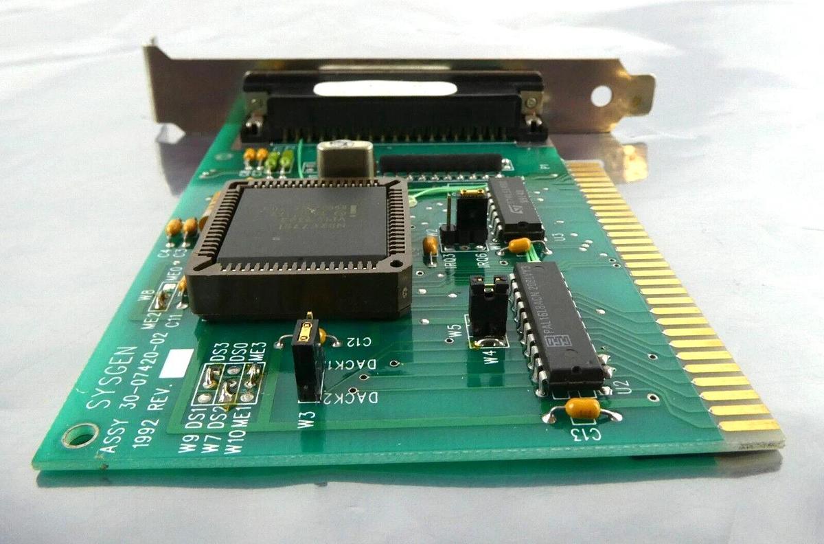 Used SYSGEN 30-07420-02 ISA BUS Adapter PCB Card Novellus Systems Working Surplus