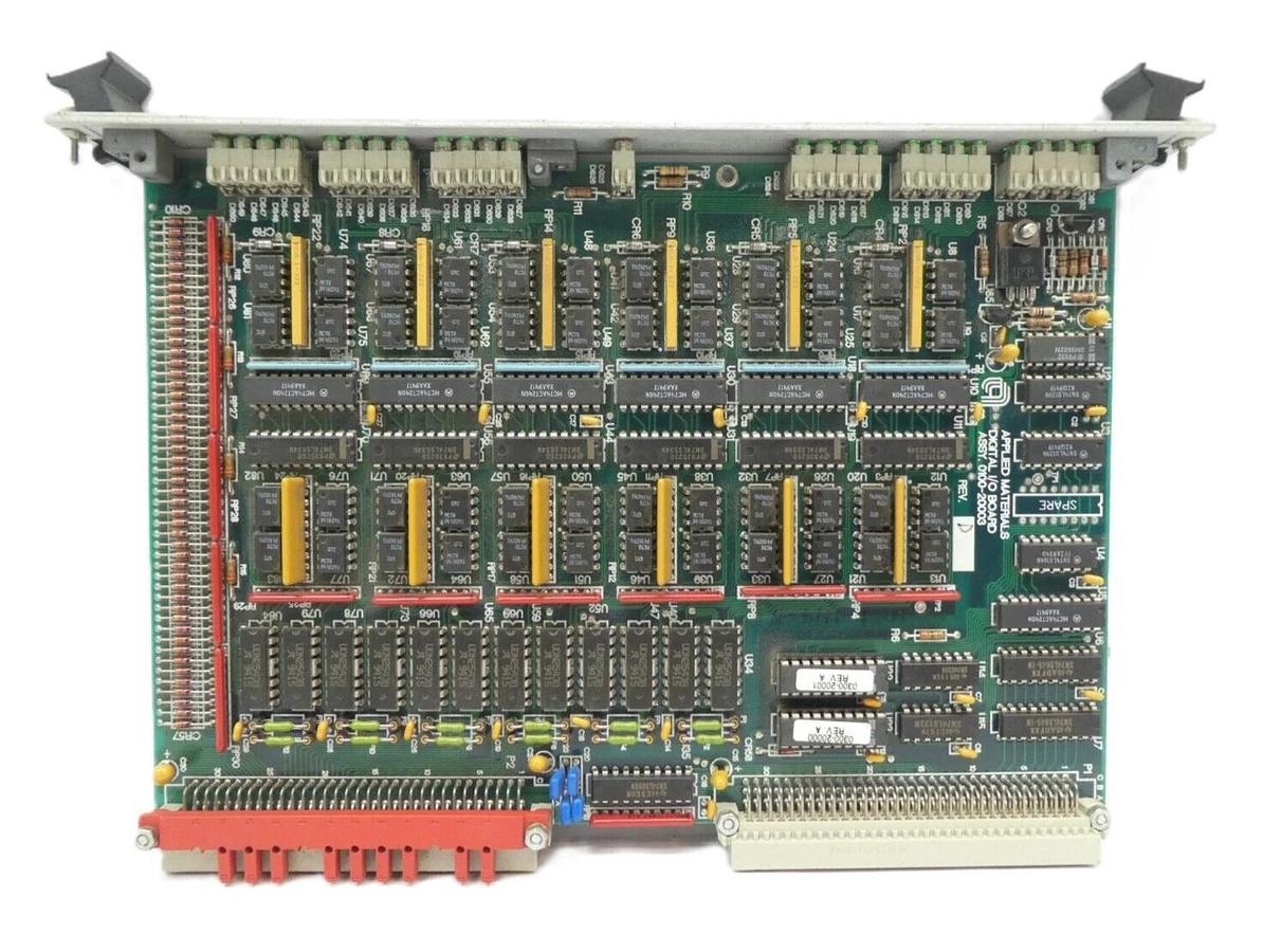 Used AMAT Applied Materials 0100-20003 Digital I/O PCB Card P5000 Working Surplus