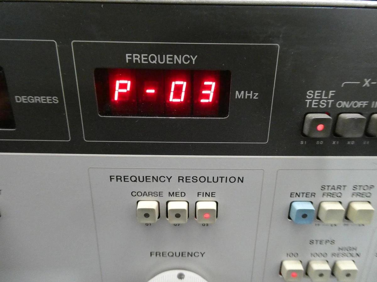 Used HP Hewlett-Packard 4193A Vector Impedance Meter 0.4-110MHz Untested Surplus