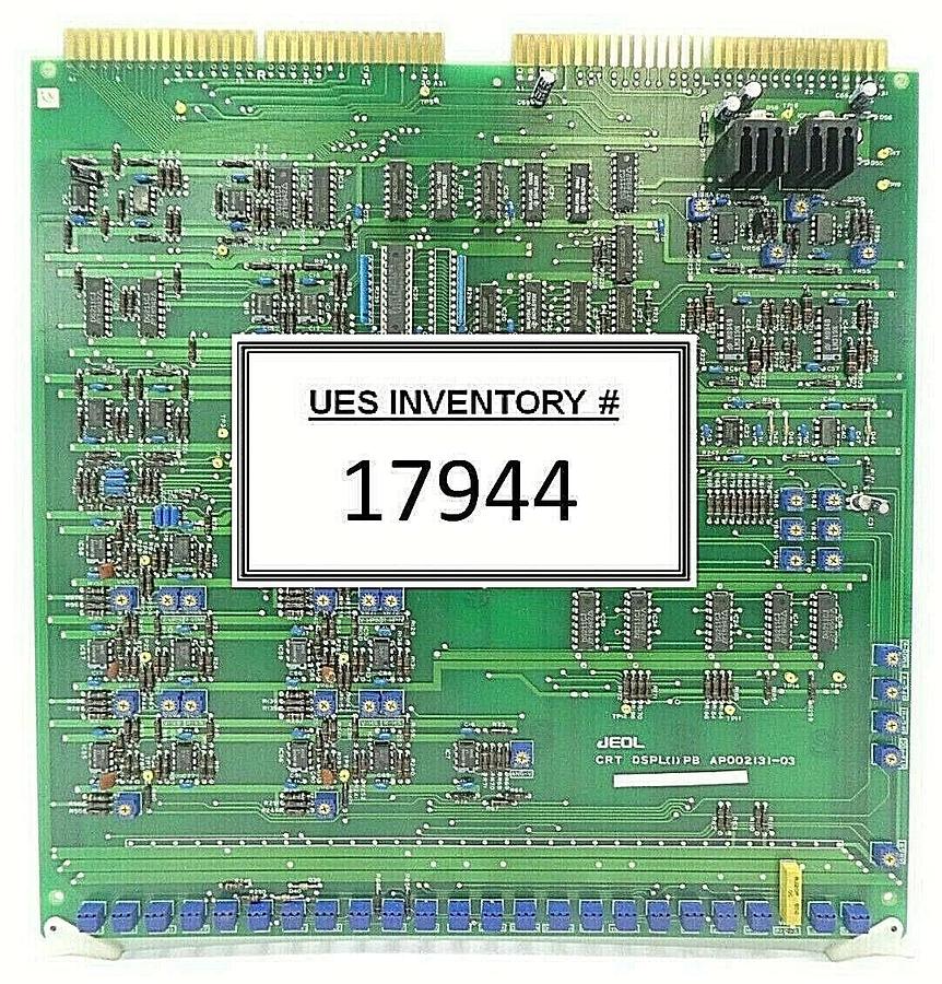 Used JEOL AP002131-03 CRT Display Board PCB Card CRT DSPL(1) PB JSM-6400F Working