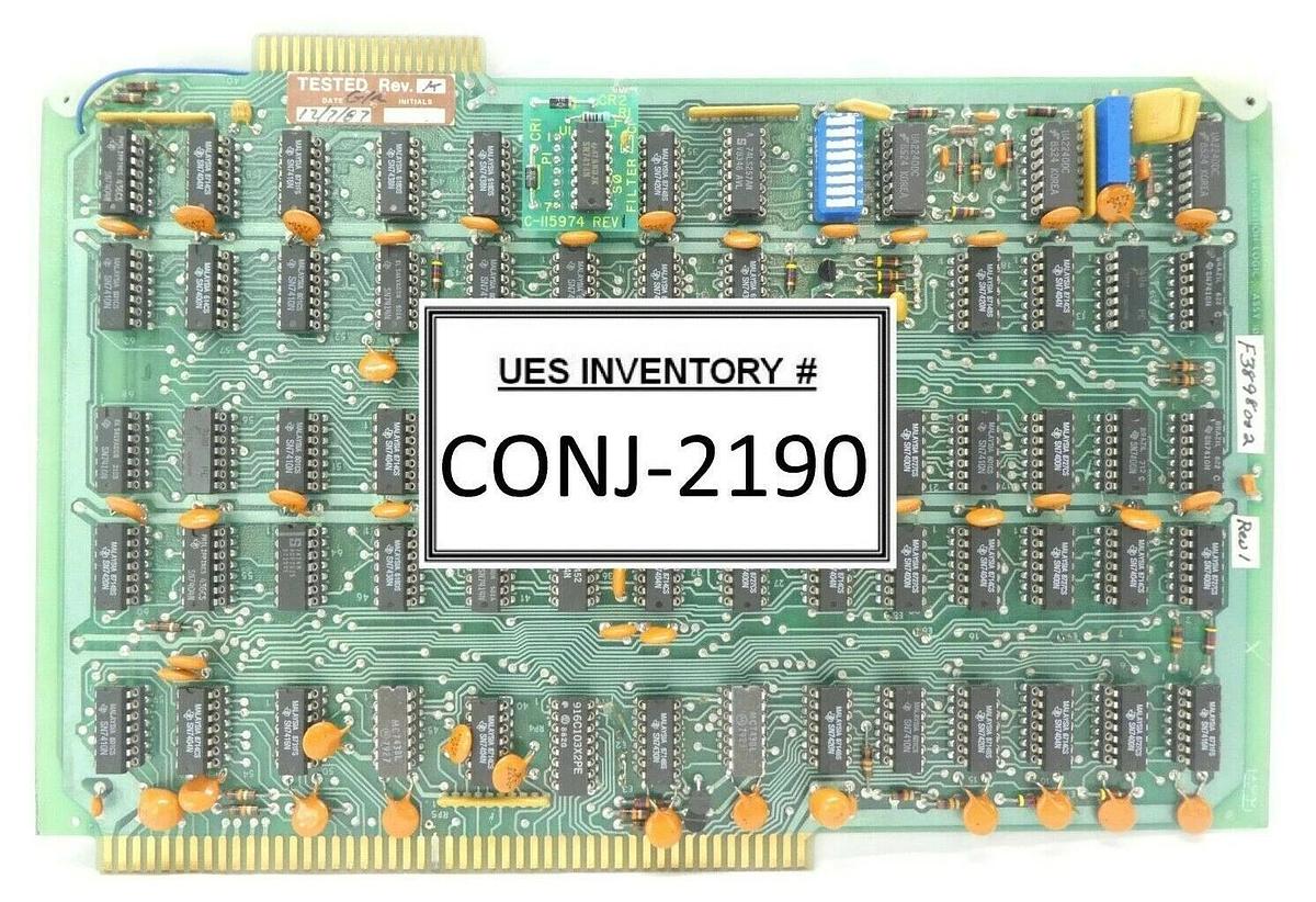 Used Varian Semiconductor VSEA DF3898002 End Station Logic PCB Card Rev. 1 Working