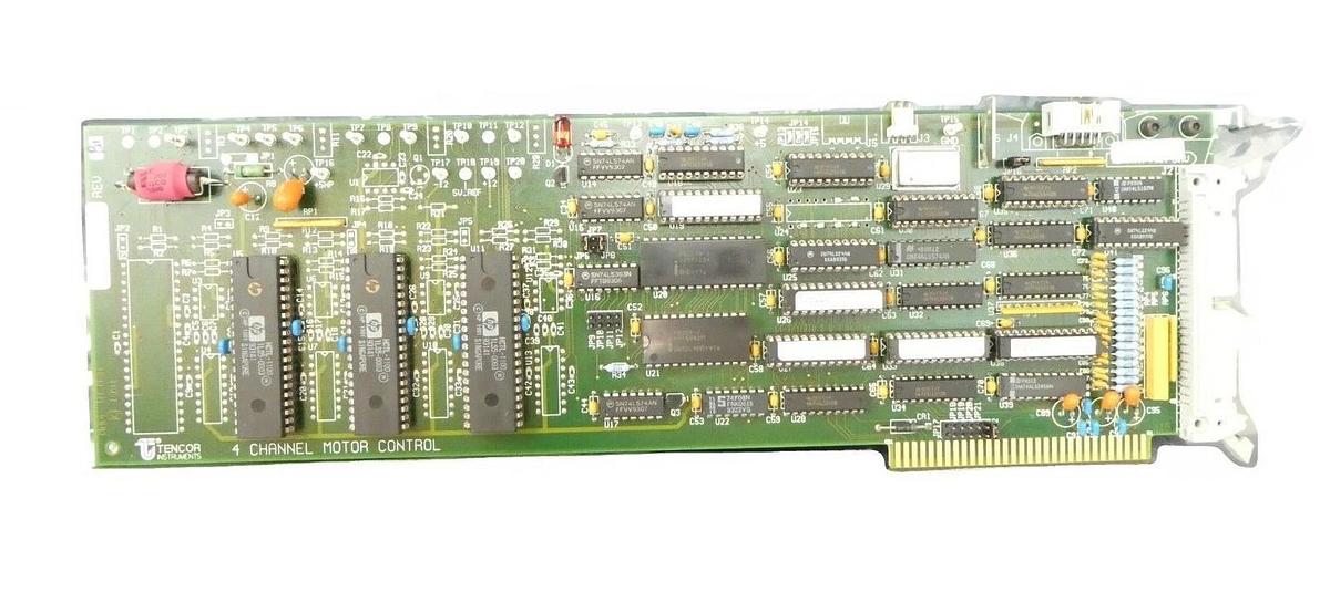 Used Tencor Instruments 186481 4-Channel Motor Control PCB Card 184578 P-2H Working