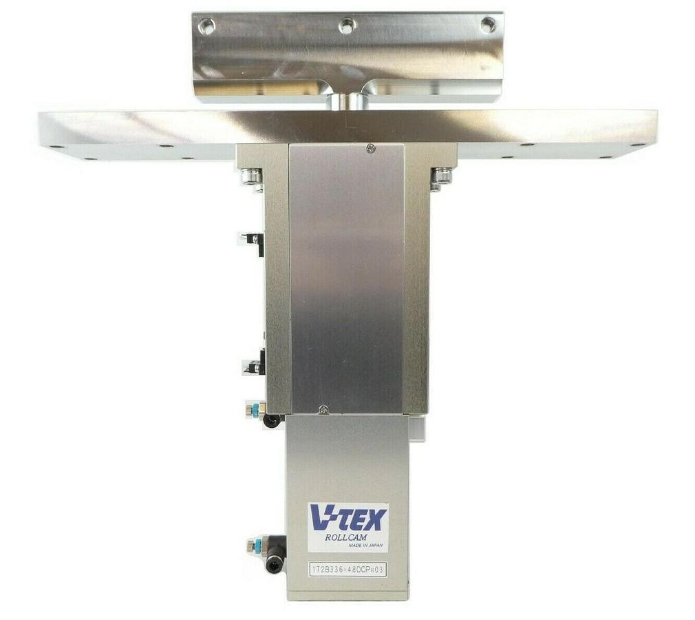 Used V-Tex 172B336x48DCPR03 Pneumatic Slit Valve ROLLCAM Working Surplus