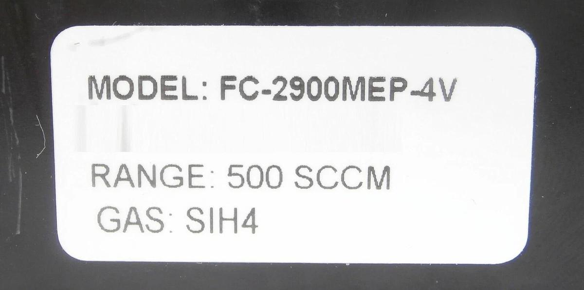 Used Tylan General FC-2900MEP-4V Mass Flow Controller MFC 500 SCCM SiH4 Working Spare