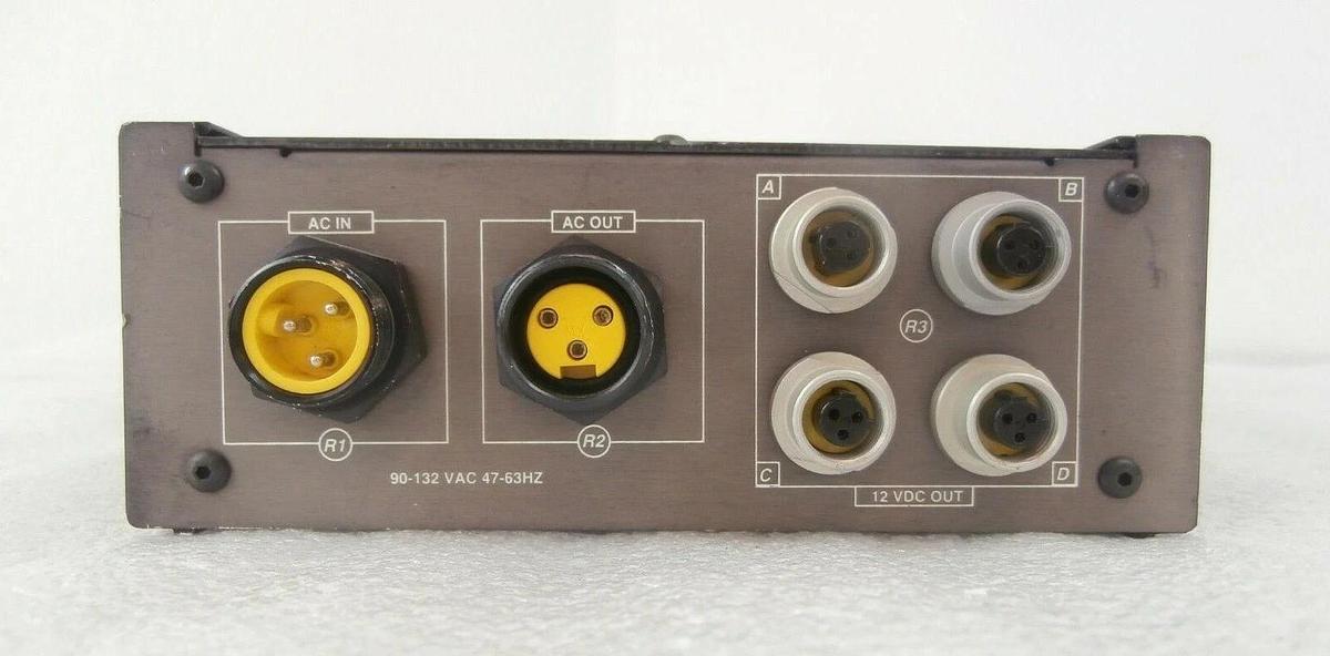 Used Verteq Process Systems STQD800-CC50-MC-2X Power Supply Working Surplus