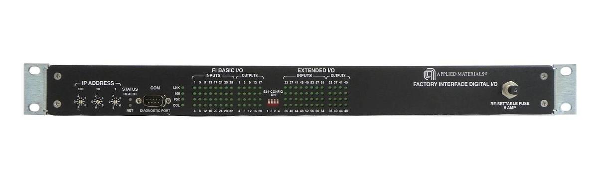 Used MKS Instruments AS01225G-03 Factory Interface Digital I/O Module Working Surplus
