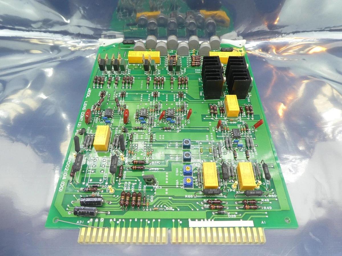 Used JEOL AP002104(00) Lens Control PCB Card LENS CONT(2) PB JSM-6300F SEM Working