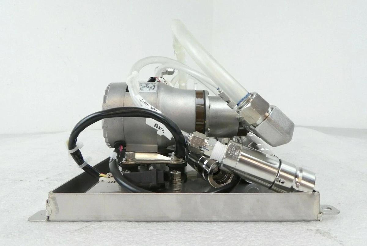 Used Nikon 4B079-124 Process Pump Manifold Assembly NSR FX-601F Working Surplus