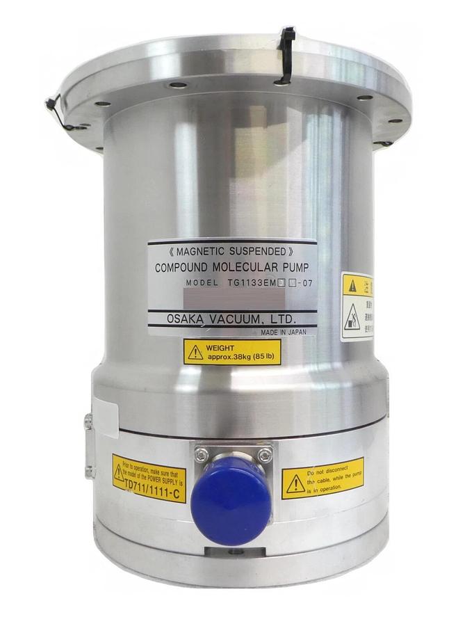 Used Osaka Vacuum TG1133EMBW-07 Turbomolecular Pump Novellus 27-033321-00 Working