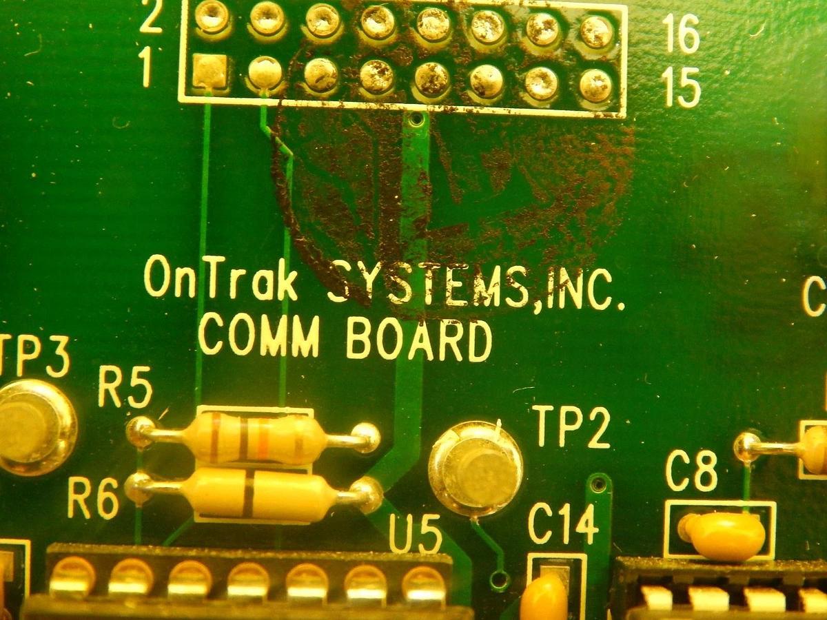 Used OnTrak Systems 22-8875-003 COMM Board PCB Used Working