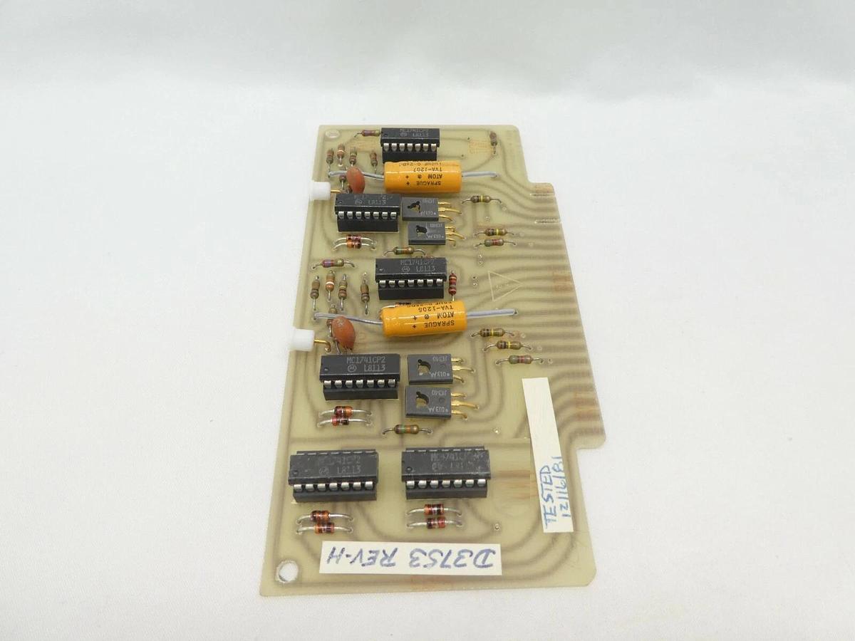 Used Varian Semiconductor VSEA D12003753 Scan Monitor PCB D3753 Rev. H Working Spare