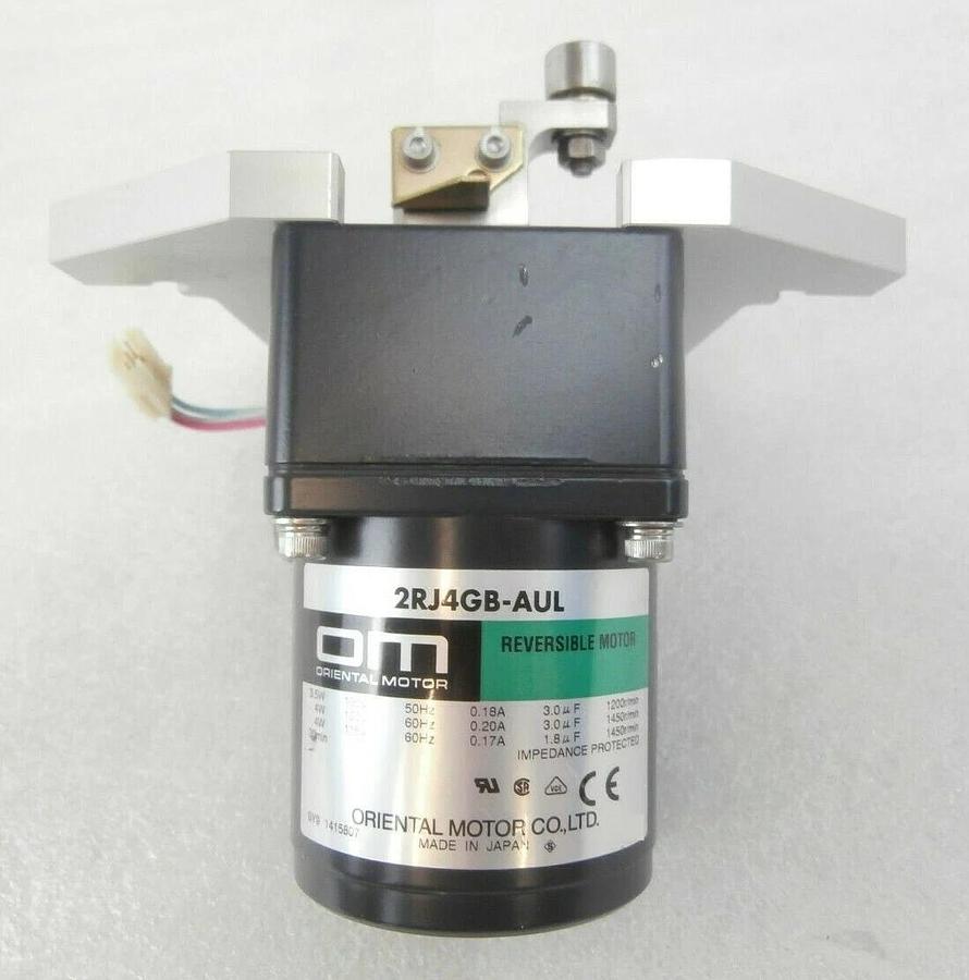 Used Oriental Motor 2RJ4GB-AUL Reversible Motor w/Gear Head 2GB50K Lot of 10 Working