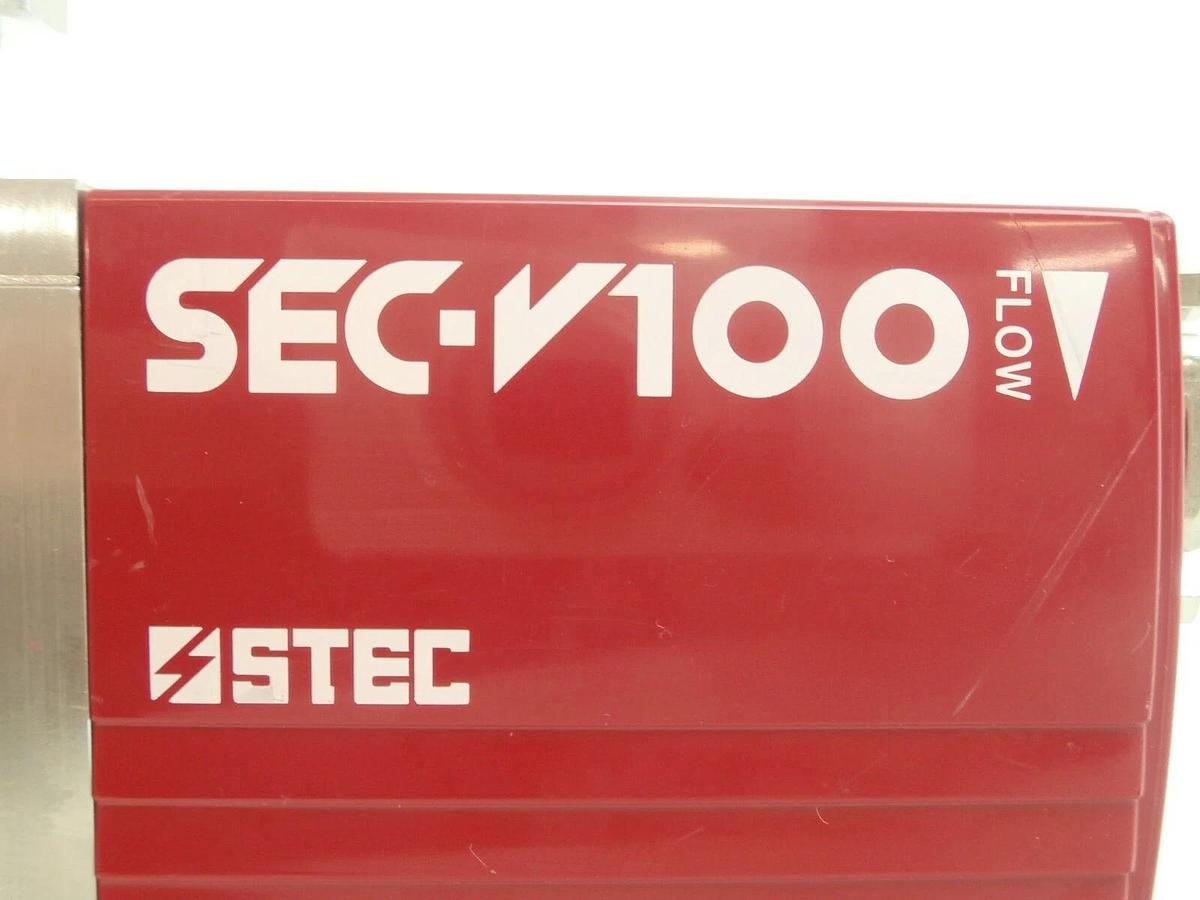 Used STEC SEC-V121DM Mass Flow Controller MFC SEC-V100 30 SLM H2 Working Surplus