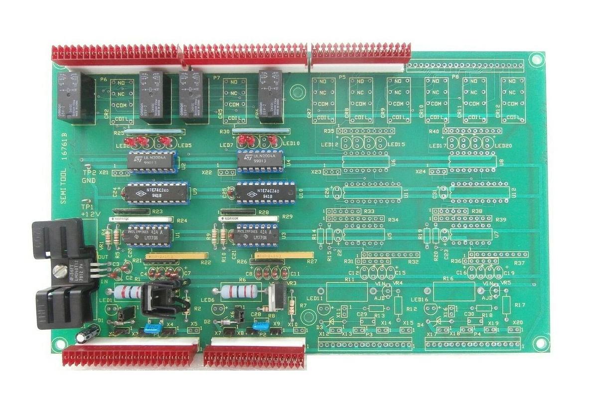 Used Semitool 16761B-507 Liquid Level Board Assembly PCB Rev. R Working Spare