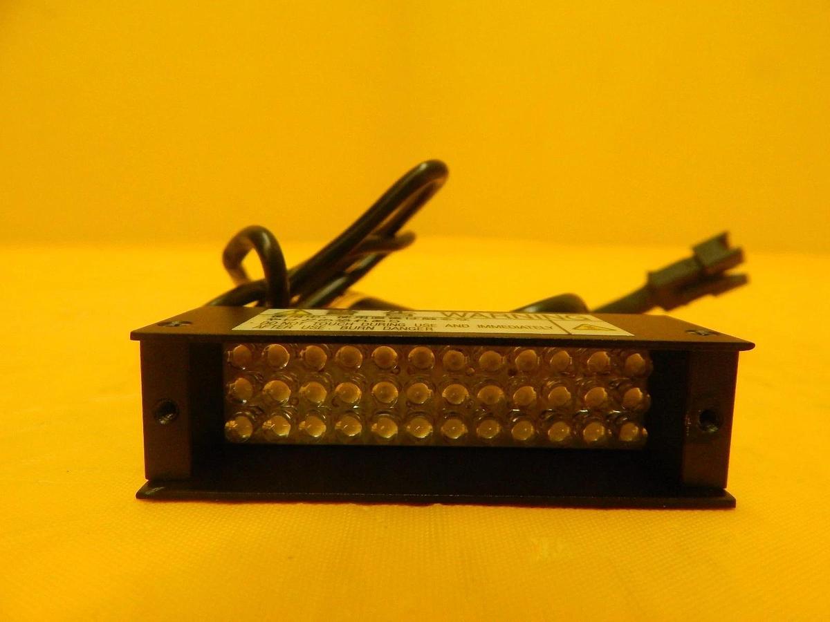 Used MORITEX Corporation MBRL-CW5015 White High Intensity LED Array Used Working