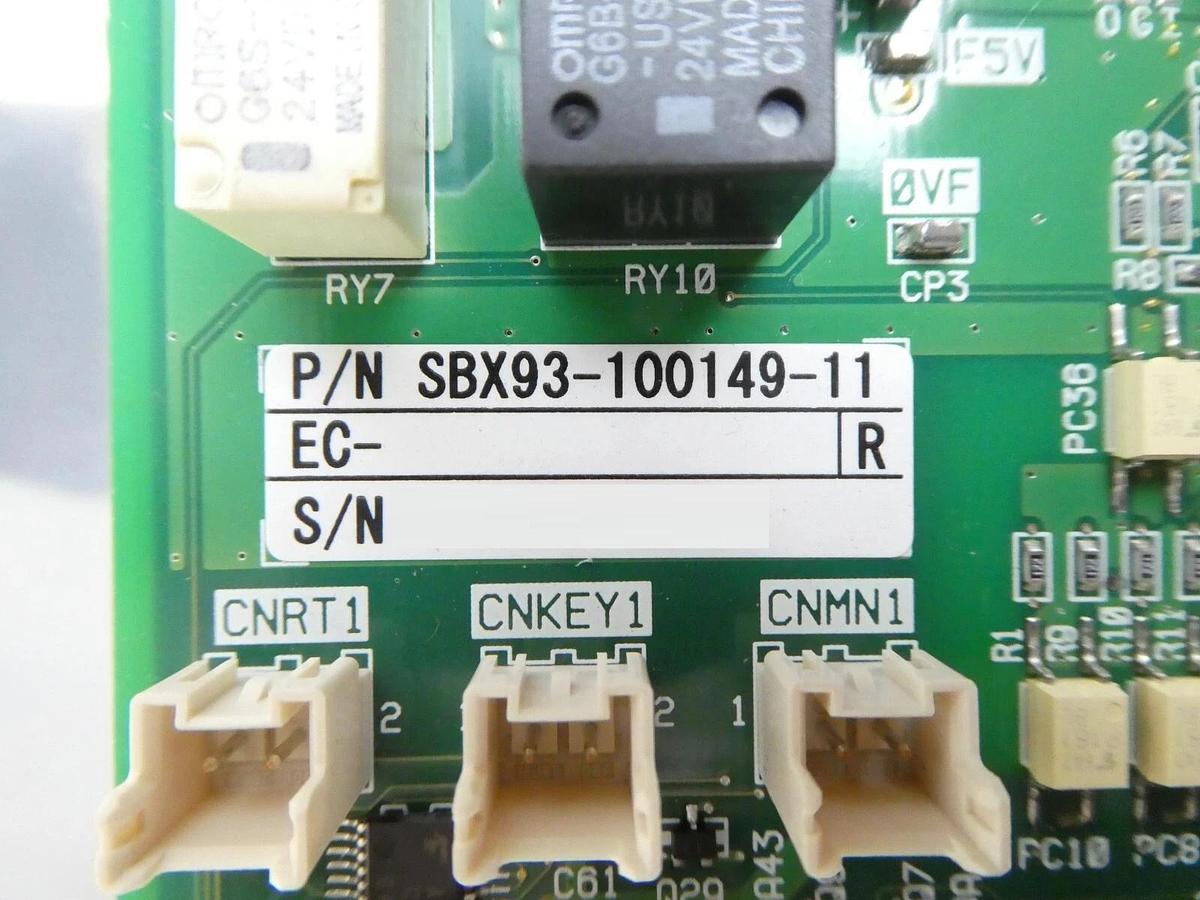 Used Sinfonia SBX93-100149-11 CPU PCB Assembly SBX93-100121-12 Shinko Working Surplus