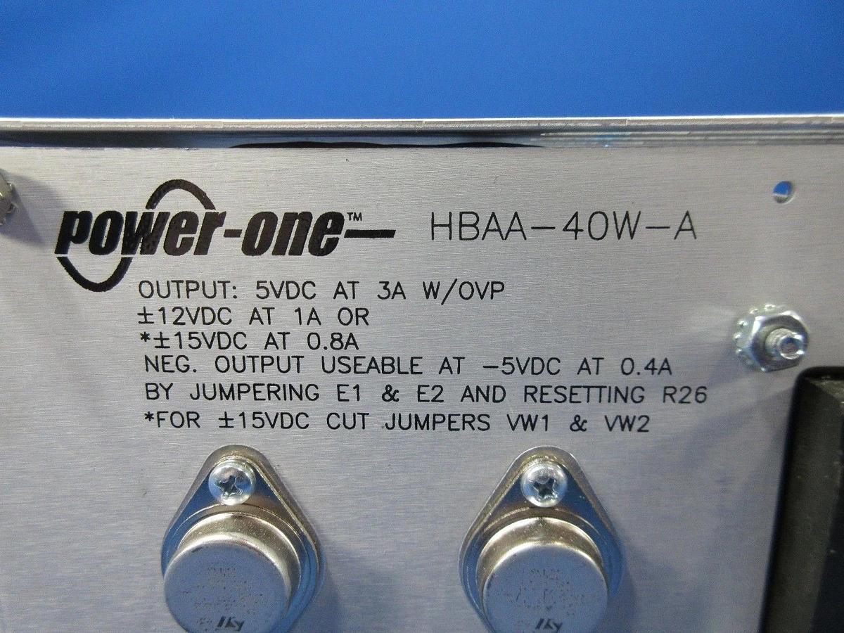 Used Power One HBAA-40W-A Power Supply Summit ATC Handler Lot of 12 Used Working