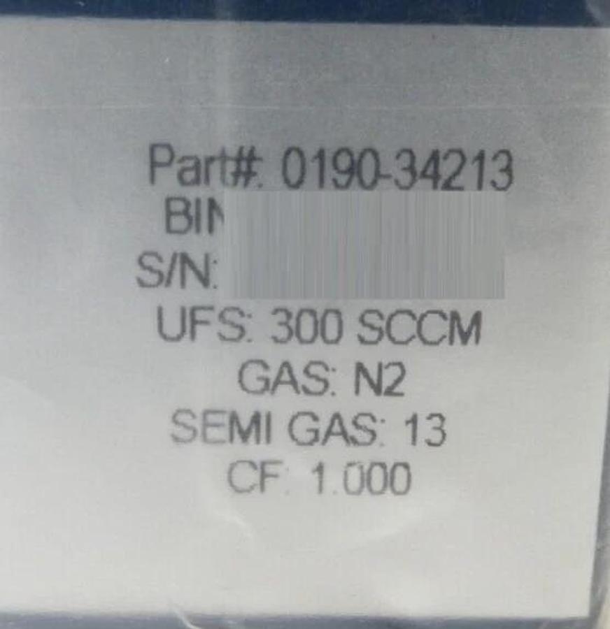 Aera FCPI980CBAXDIDJAA Mass Flow Controller MFC AMAT 0190-34213 Lot of 5 New