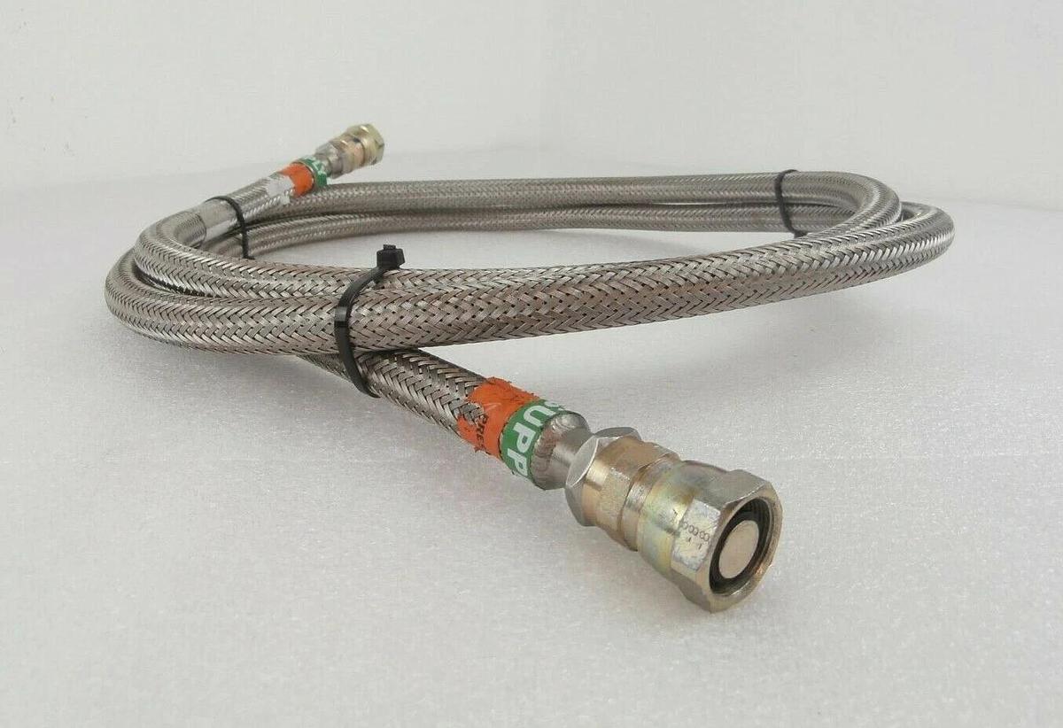 Used CTI-Cryogenics 8043075 Cryopump Supply CryoLine 10 Foot Cryogenic Working