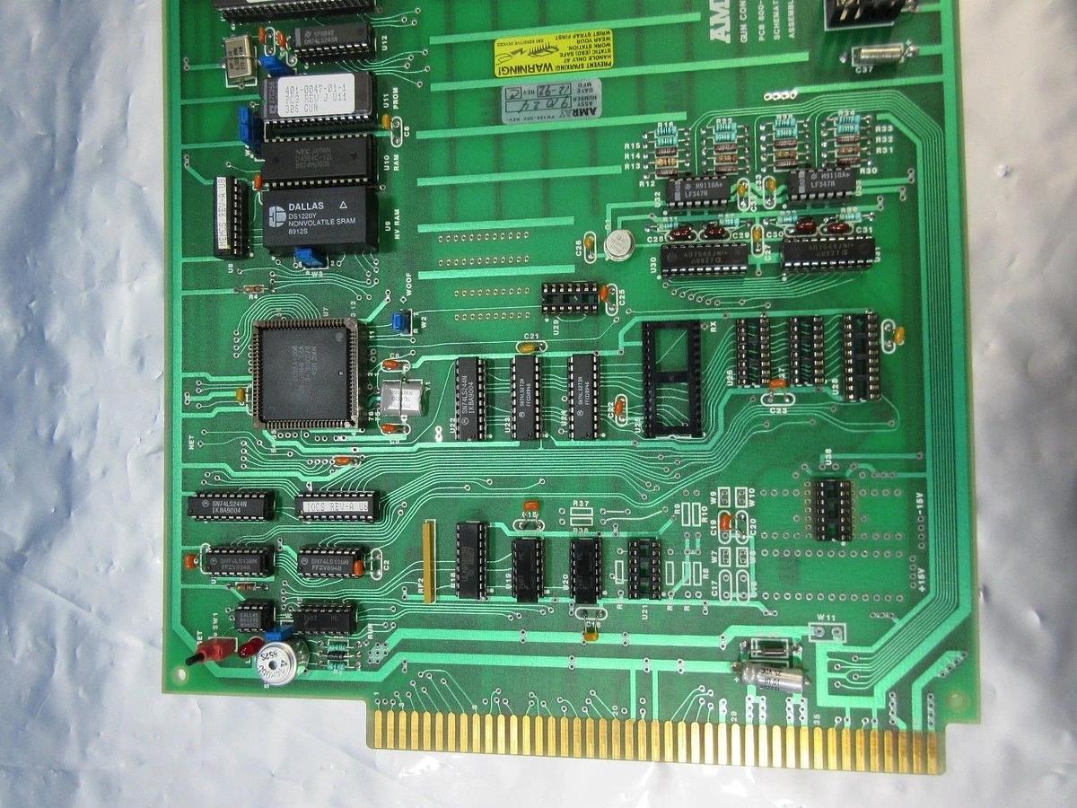 Used Amray 91024 Gun Control Card PCB 800-1750D Rev. E2 Used Working