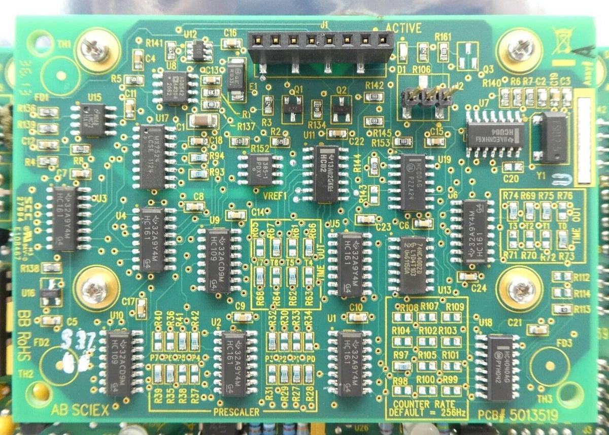 Used AB Sciex 5013609D Controller PCB 5013519 API 3200 Spectrometer MDS Working Spare