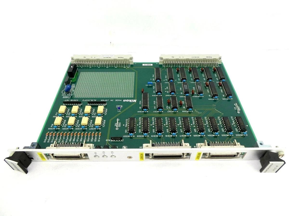 Used Nikon 4S018-167 Inferometer Relay PCB Card ALGLIUIF2 NSR Series Working Spare
