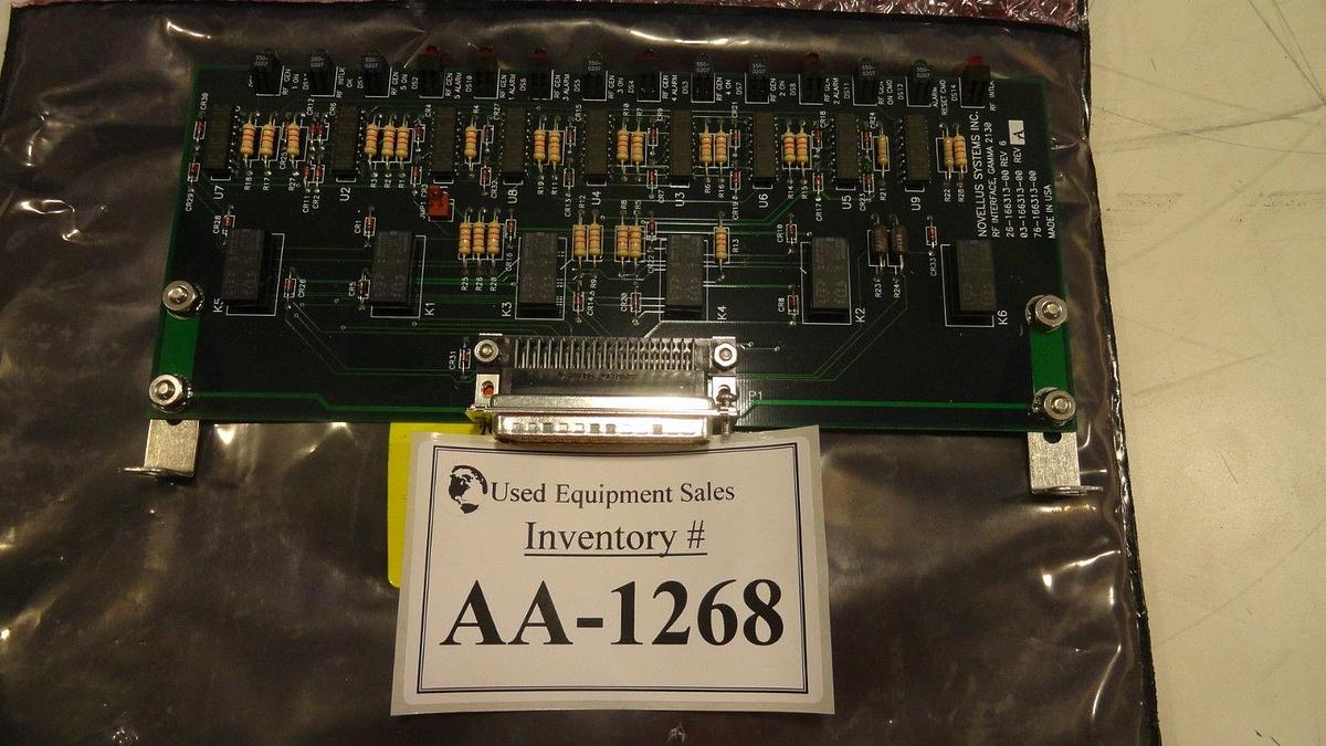 Used Novellus Systems 26-166313-00 Interface Gamma 03-166313-00 Used Working