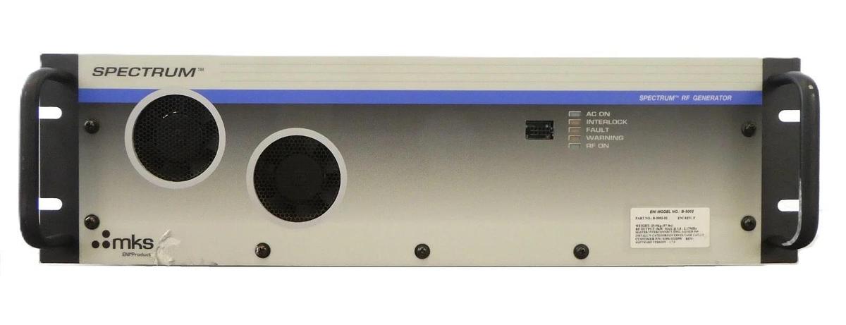 Used Spectrum B-5002 ENI Power Systems B-5002-02 RF Generator 1.8-2.17MHz MKS Working