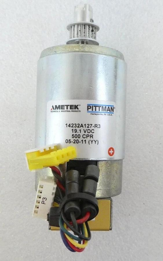 Used Ametek 14232A127-R3 Servo Motor Pittman Asyst 9700-9102-01 Lot of 2 Working