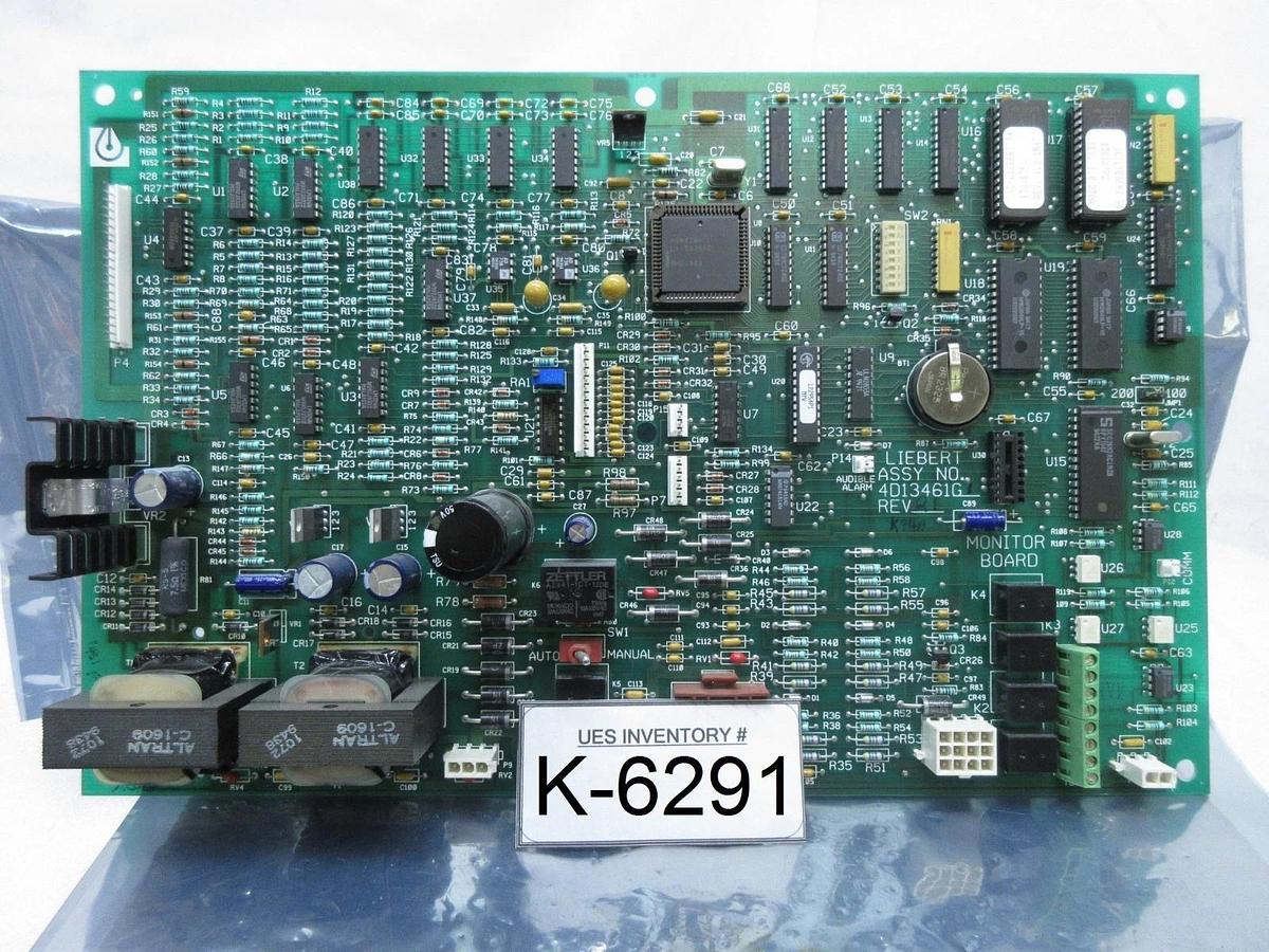Used Liebert 4D13461G1 Monitor Board PCB Rev. 21 ASML SVG 90S DUV Lithography Used